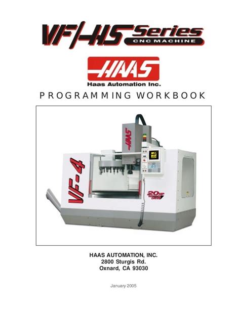 haas cnc milling machine programming workbook|haas mill programming workbook.